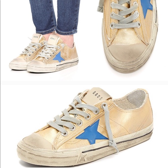 Golden Goose Shoes - Golden goose v star II sneaker. Size 6.